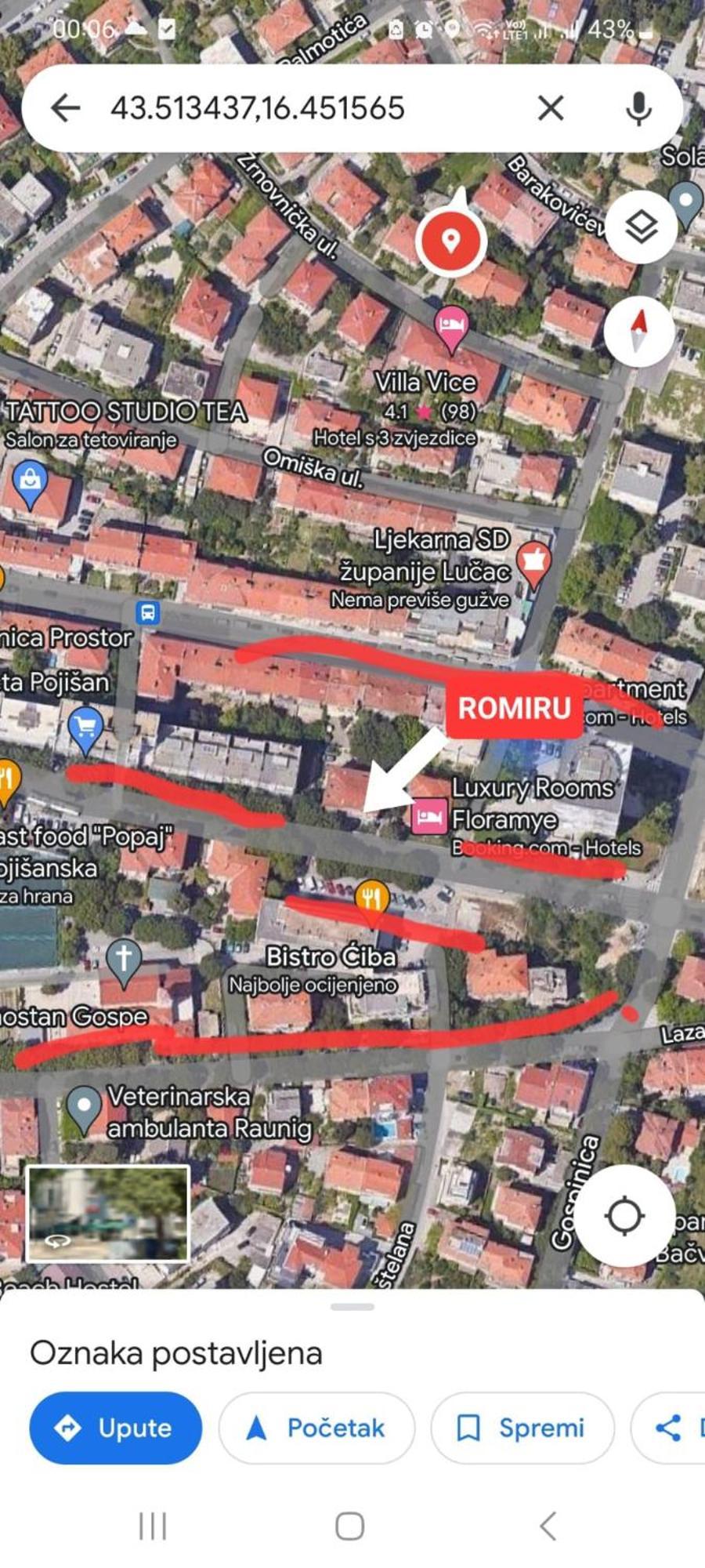 Romiru Rooms And Studio Apartment สปลิท ภายนอก รูปภาพ